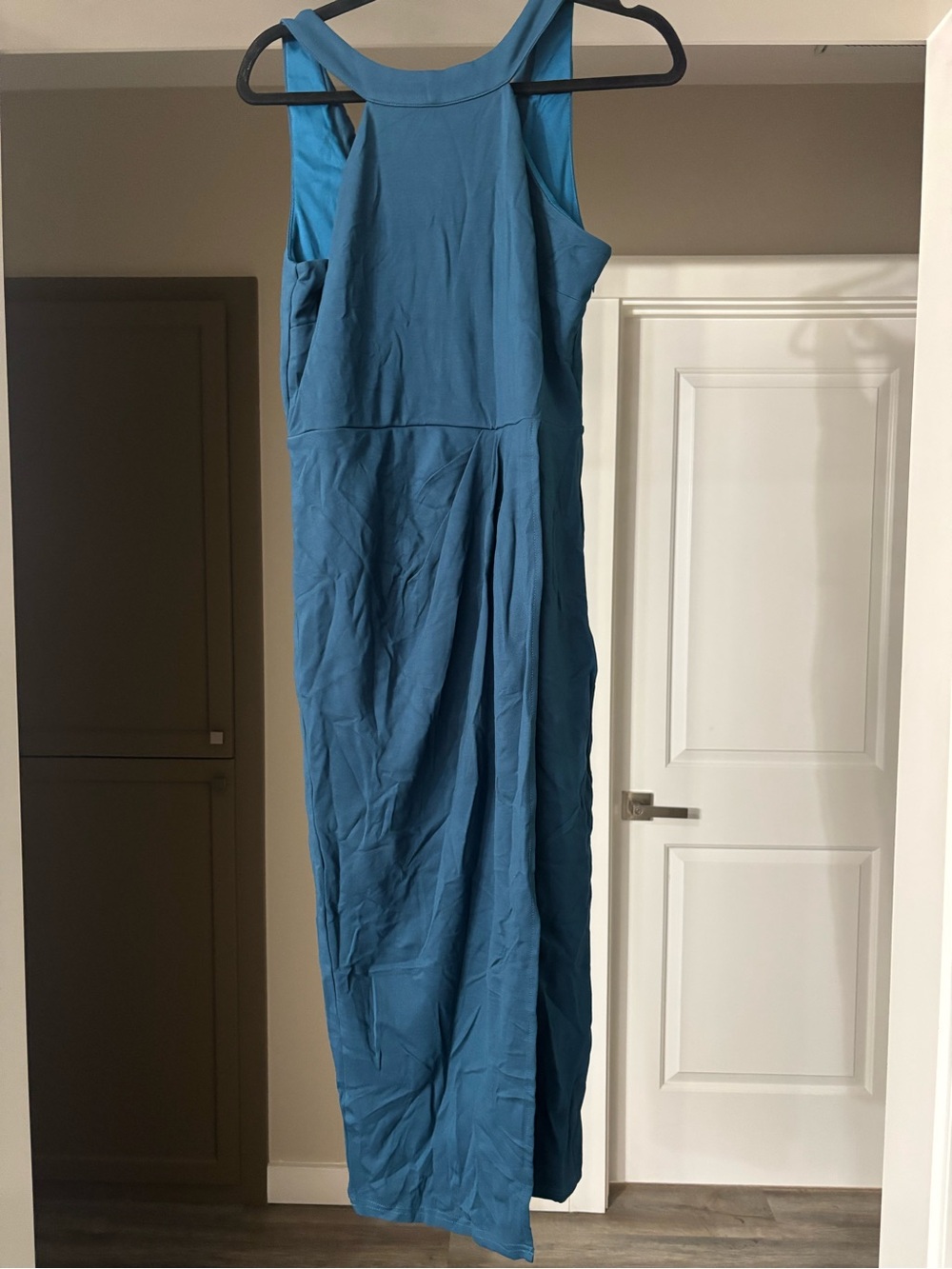 Grace Karin Teal Blue Sleeveless Dress